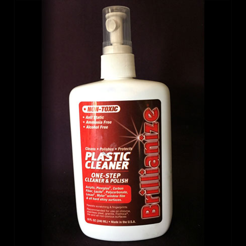 Brillianize Plastic And Glass Cleaner And Polish