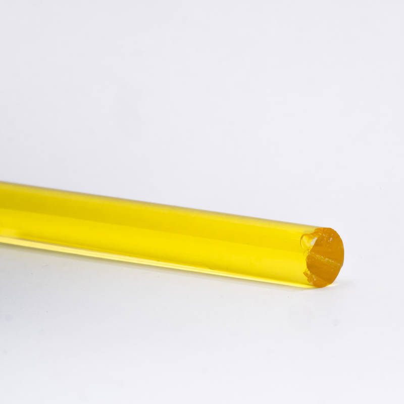 Acrylic Rods: Transparent Yellow 2208
